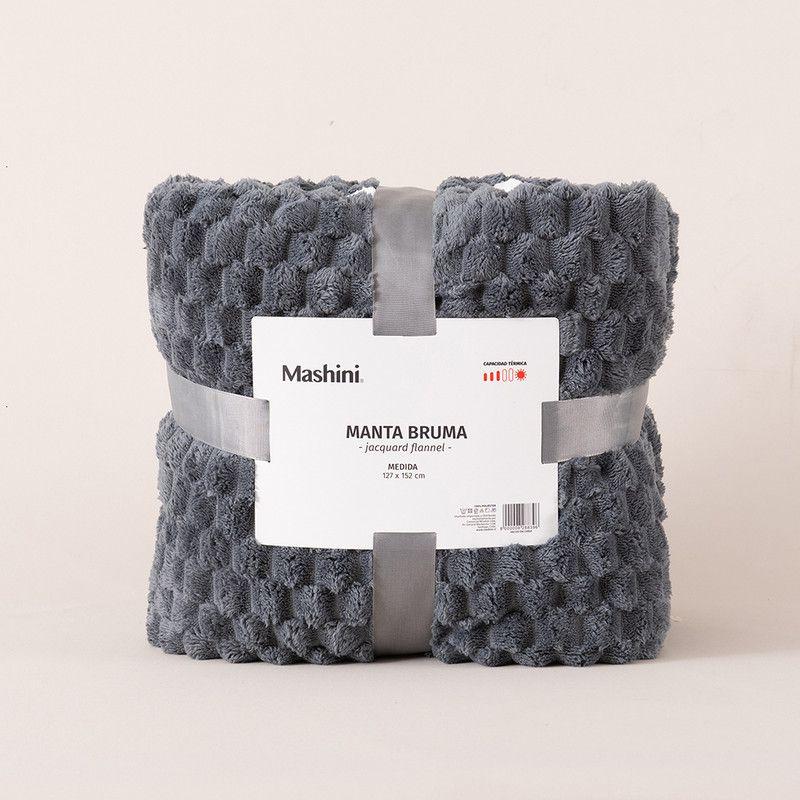 Manta Jqd Flannel Bruma 127x152 cms Marengo-2