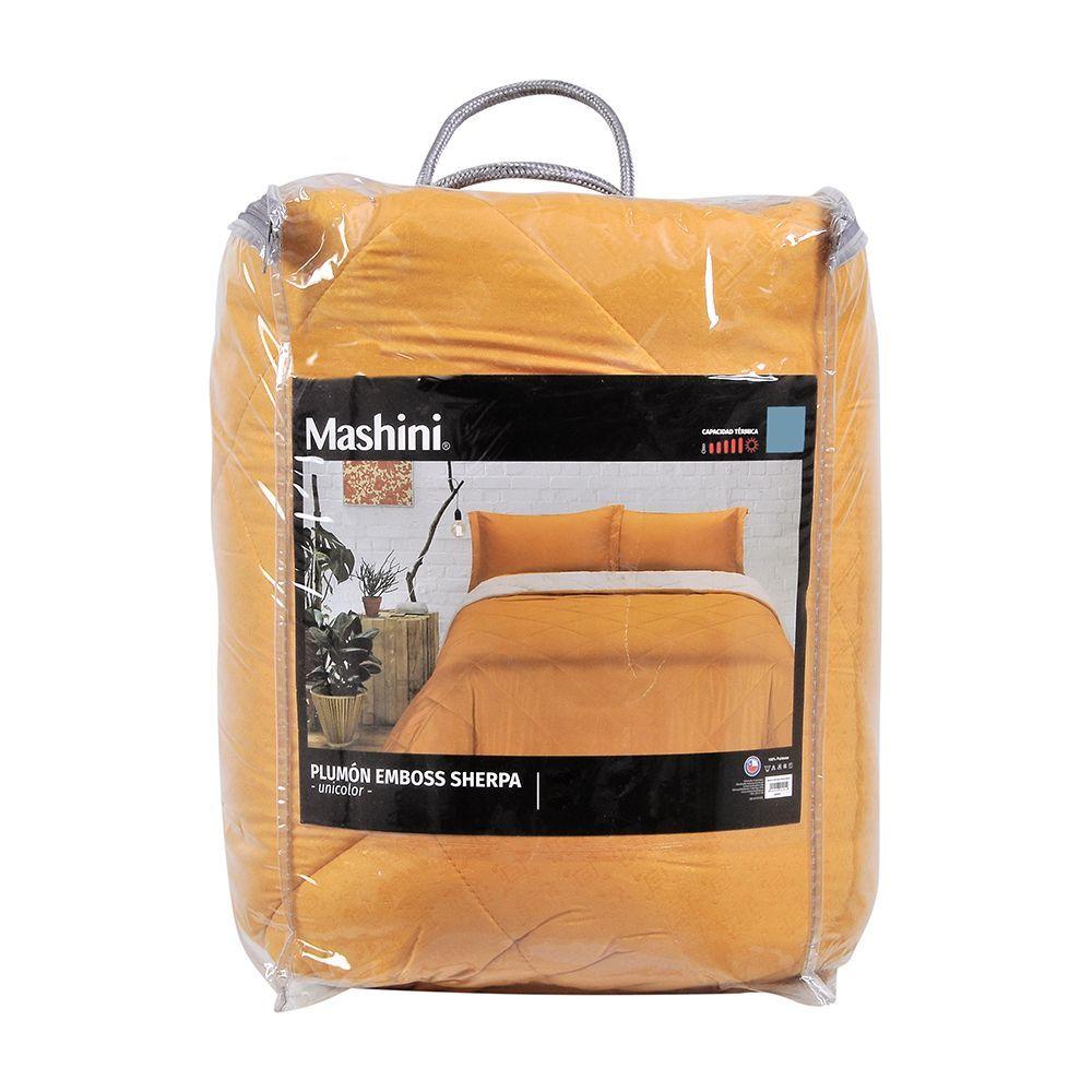 Plumon MF Emboss+Sherpa King Mostaza-5