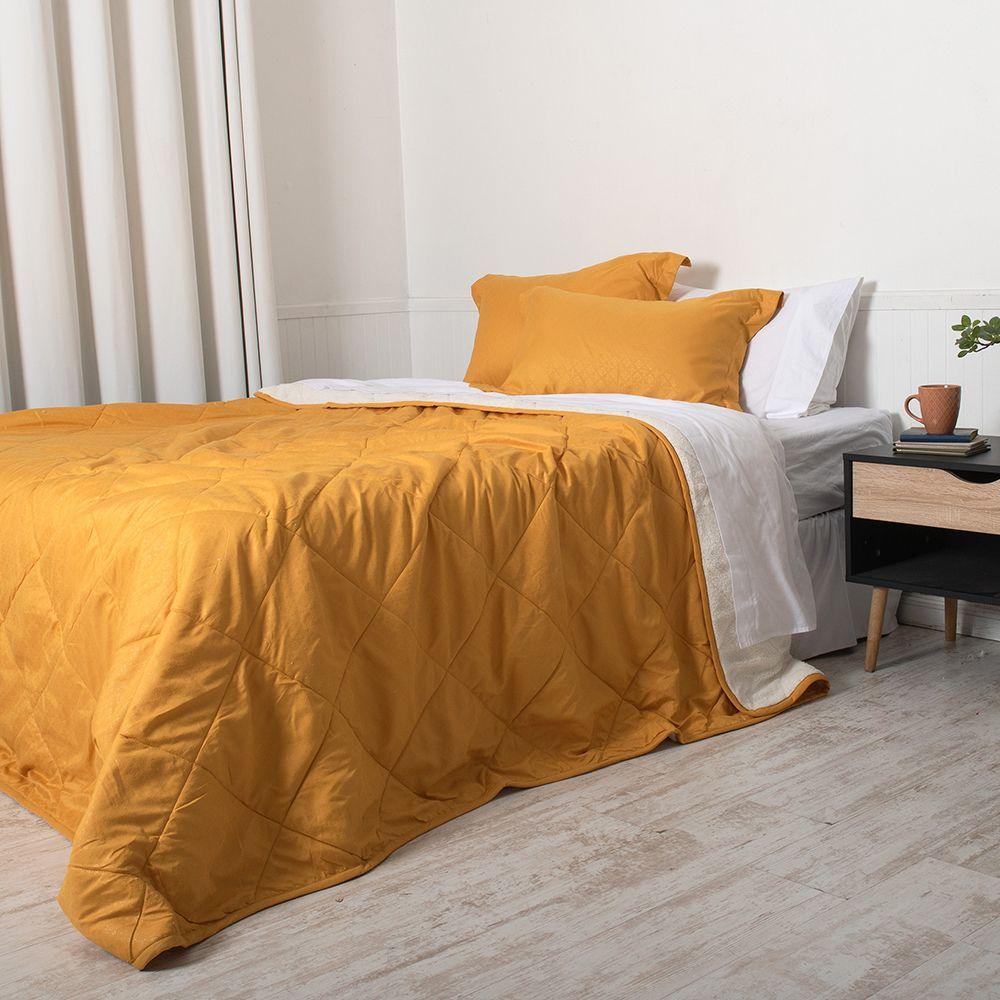 Plumon MF Emboss+Sherpa King Mostaza-2