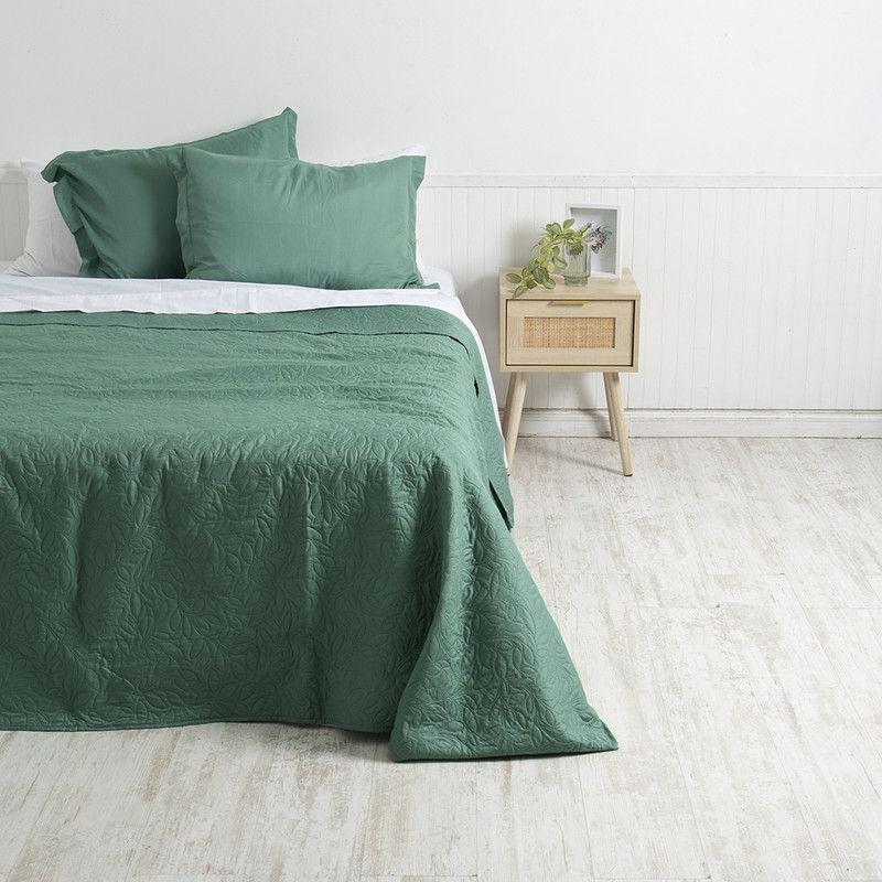 Quilt Cordoba lisa Mashini King Verde-0
