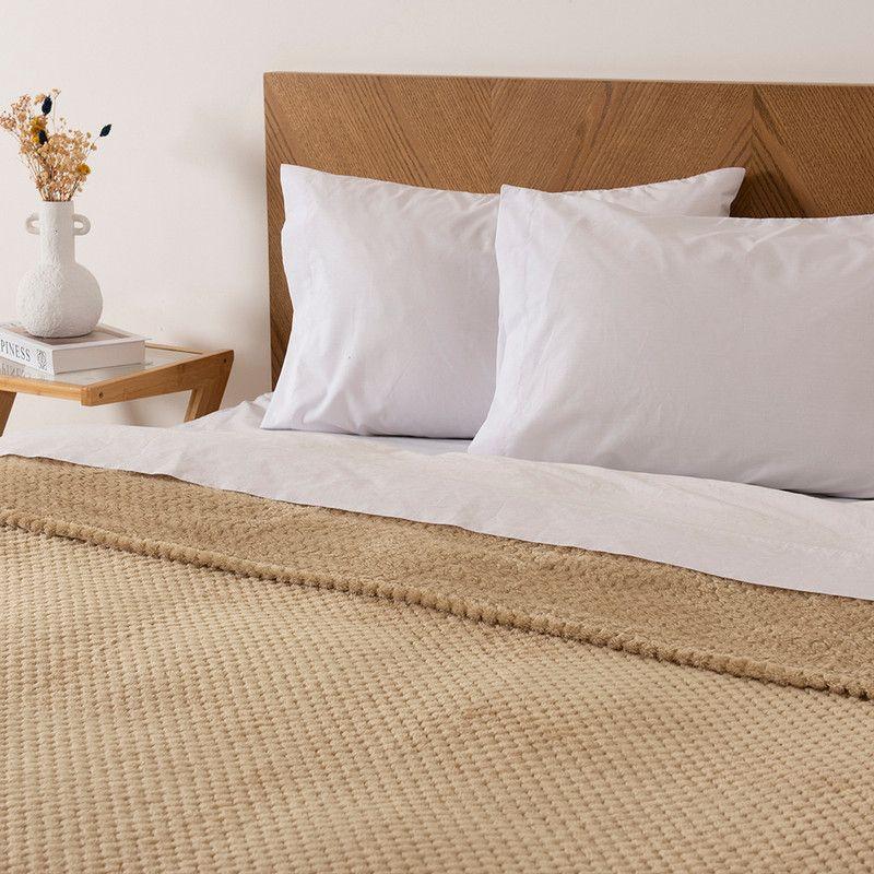 Frazada PopCorn King Beige-2