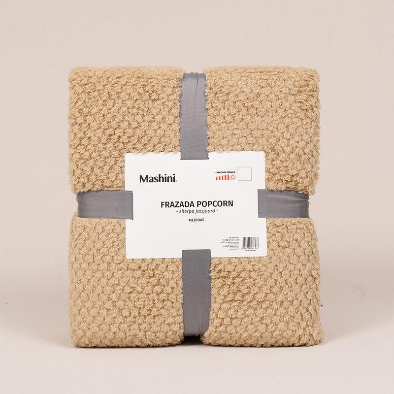 Frazada PopCorn King Beige-3