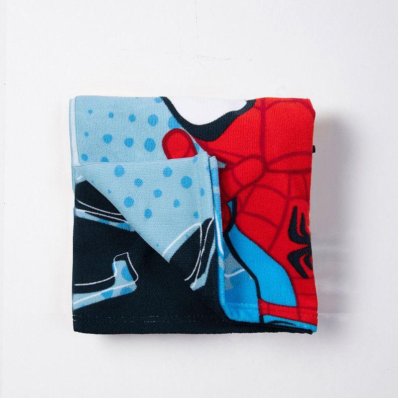 Toalla Playa Capucha MF 60x120 Spiderman Go-2