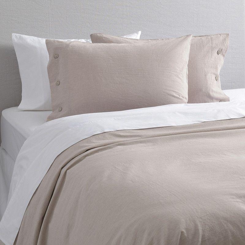 Cubreplumon alg. Chambray s.king beige-0