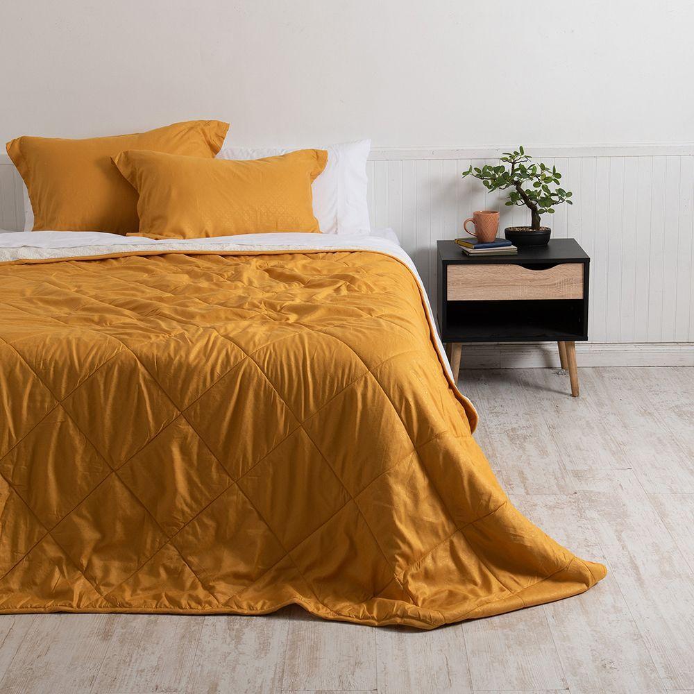 Plumon MF Emboss+Sherpa 2 P Mostaza-0