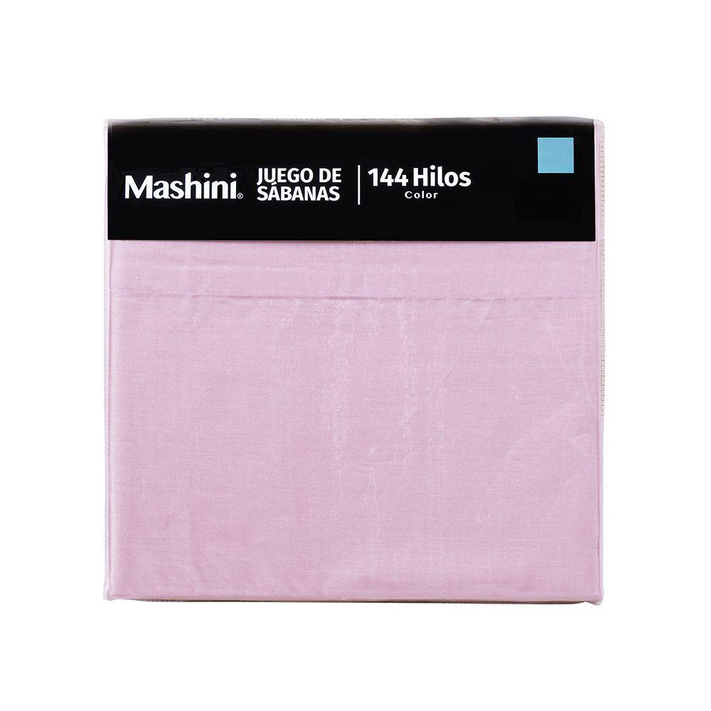 Sabana lisa 144 Colores King Rosa-2