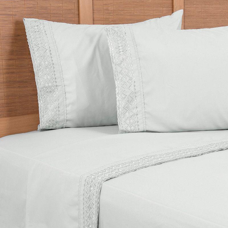 Sabana MF Plumetti Broderie King Celeste-2