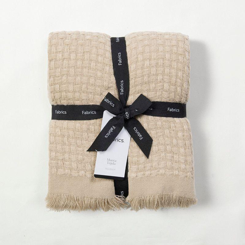 Manta Veria 130x180 Beige-2