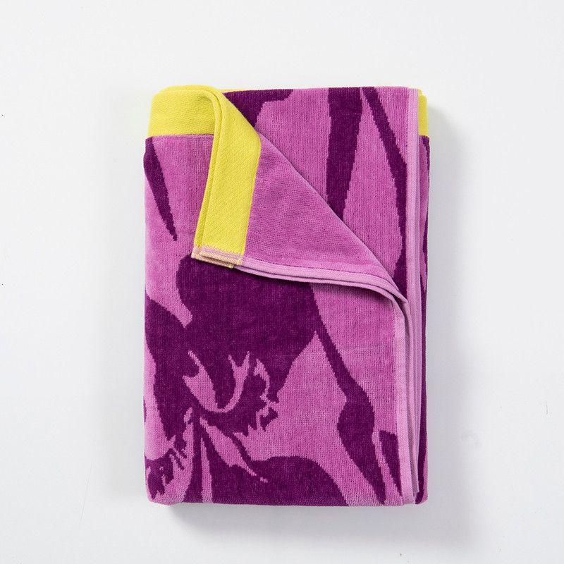 T.Playa Jacquard 75x150 Flowers-1