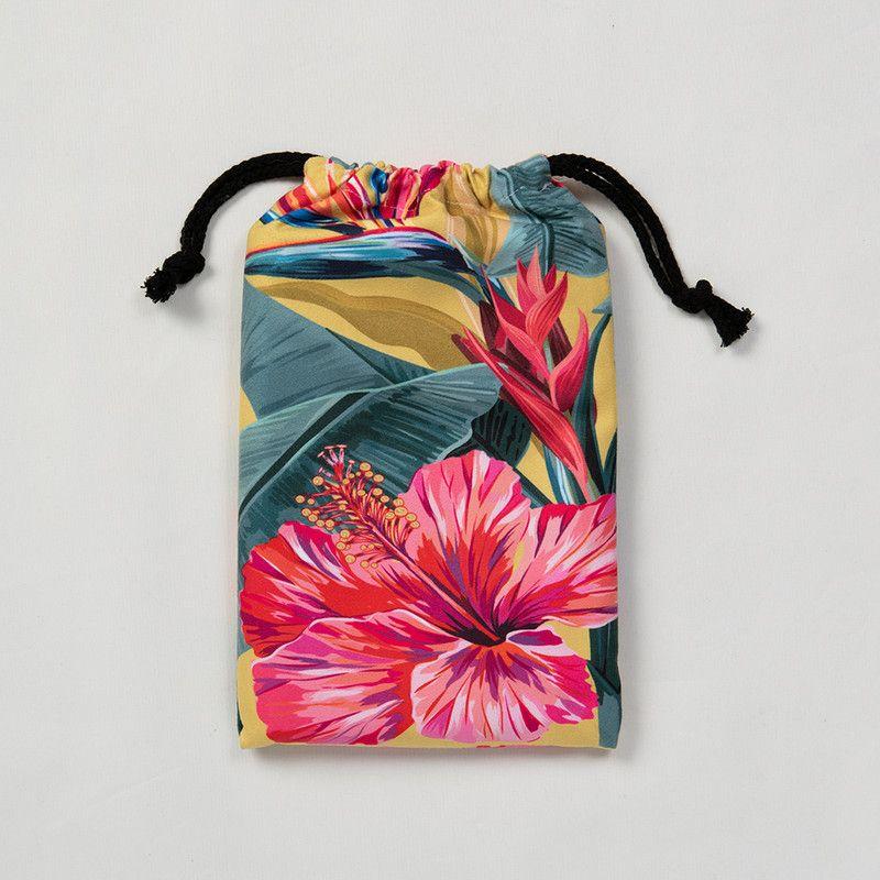 Toalla Playa MF Hibiscus 90x180 Amarillo-2