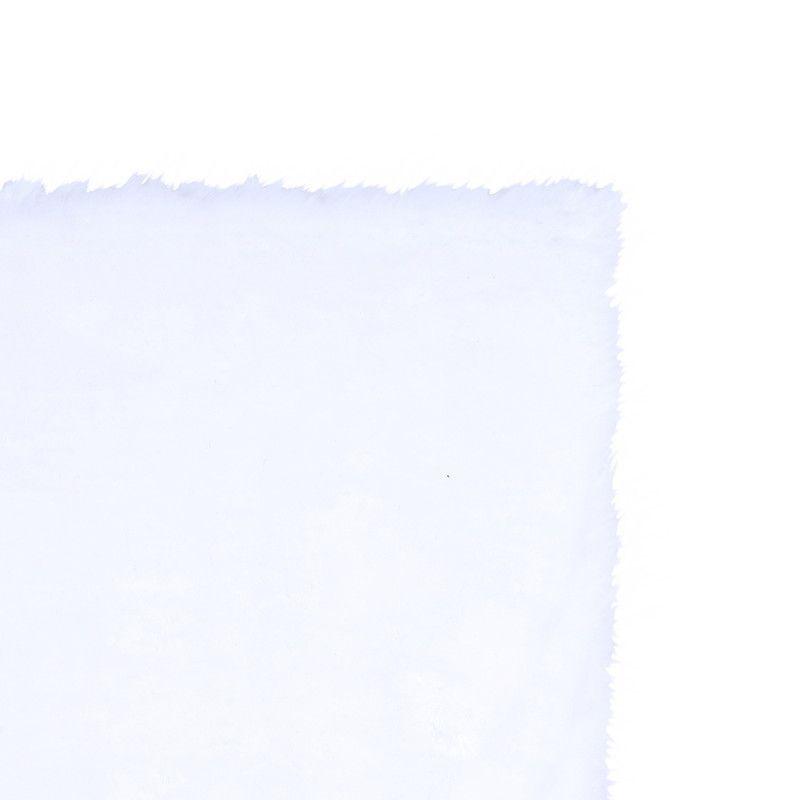 Alfombra Poliester  Yagan 90x150 Blanco-2