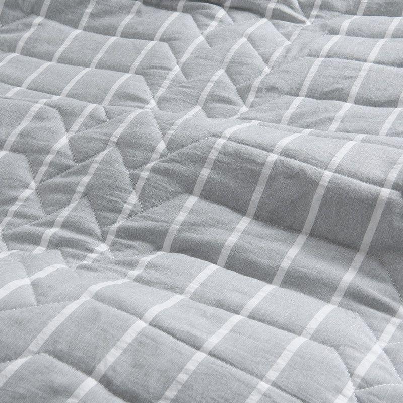Cubrecama Melange 2 Pl Gris-1