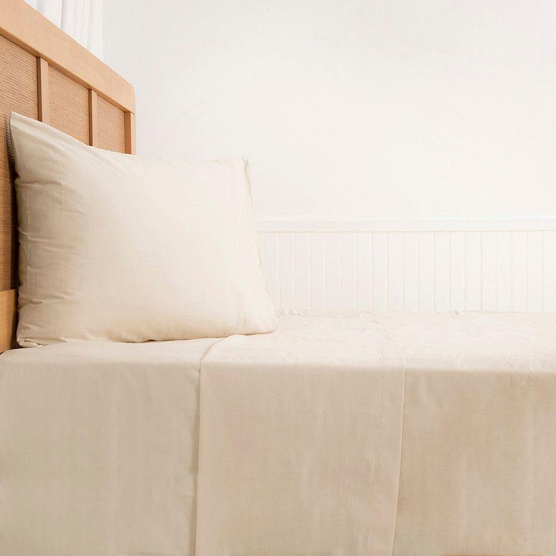 Sábana 200H Colores 1 P Crudo-2