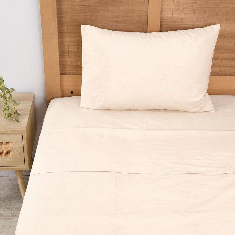 Sábana 200H Colores 1 P Crudo-3