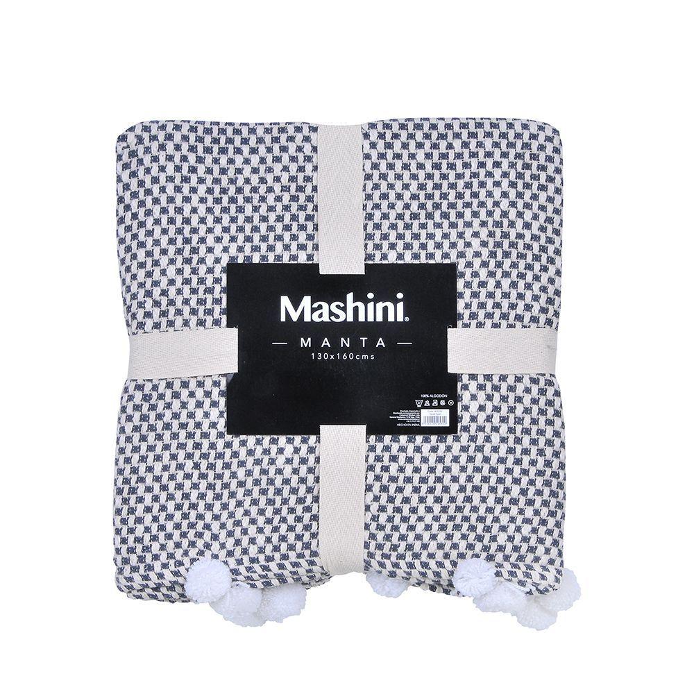 Manta Alg. Tassel 130x160cm A-2