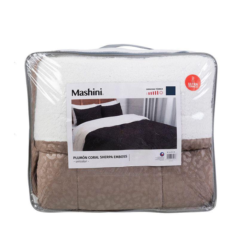 Plumon Coral Emboss 2 P Café-3