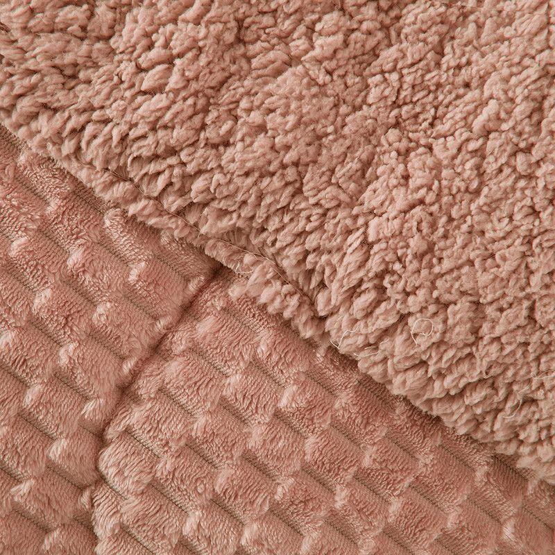 Plumon Flannel Jqd Sherpa 1.5 P Terracota-1