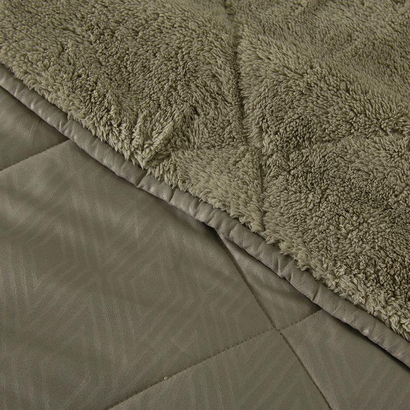 Plumon MF Emboss Sherpa 2 P Verde-1
