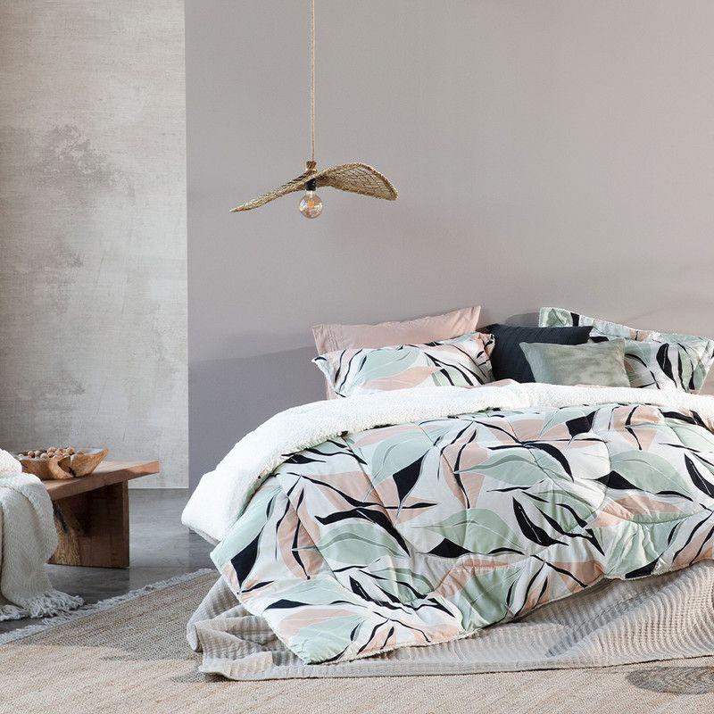 Plumon Est Sherpa Leaf 1.5 Pl Turquesa-3