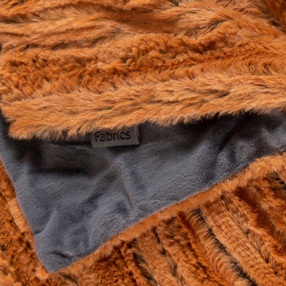Manta Fur Moscu 130x180 cobre Fabrics-1