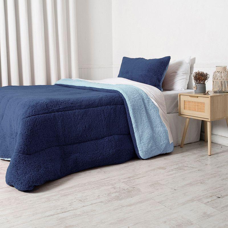 Plumon Sherpa/Sherpa King Azul-Celeste-1