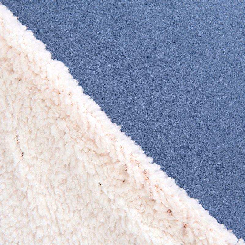 Frazada Polar-Sherpa Lisa 2 P Azul-0
