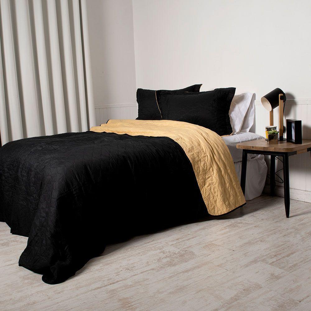 Quilt MF 1.5P Calama Negro-Mostaza-2