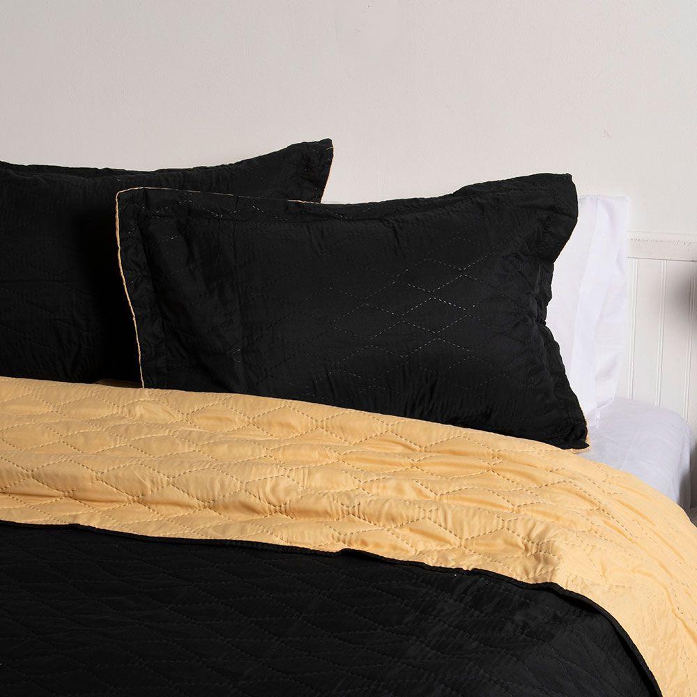 Quilt MF 1.5P Calama Negro-Mostaza-3