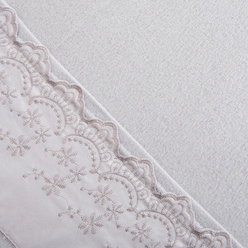 Sabana Polar Lisa Broderie 1.5 P Gris-2