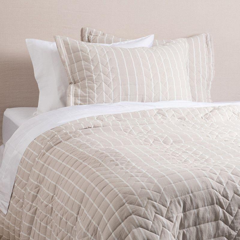 Cubrecama Melange 2 Pl Beige-0