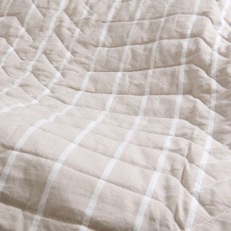 Cubrecama Melange 2 Pl Beige-1