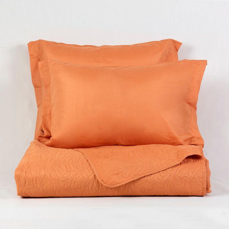 Quilt Cordoba lisa Mashini 2 P Terracota-2