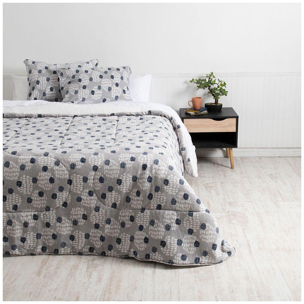 Plumon Coral print Sherpa King Salina-0