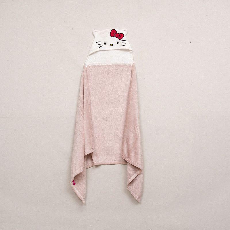 Manta capucha 3D 70X150cm Kitty-1