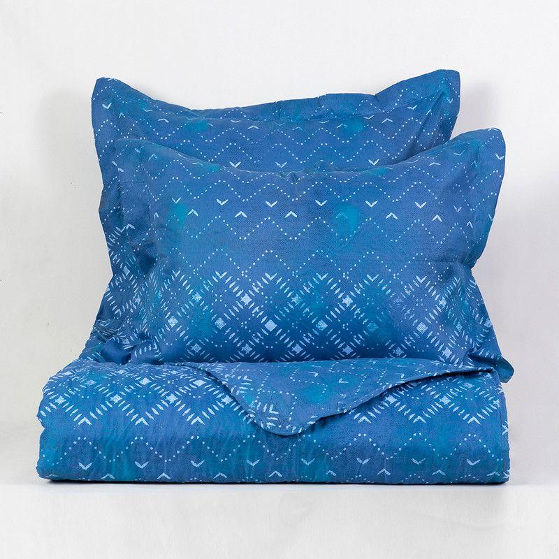 Set Quilt + Sabana Est. 1.5 P Indigo-1
