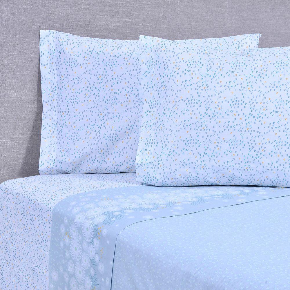 Sabana estampada  180H King Lily-0