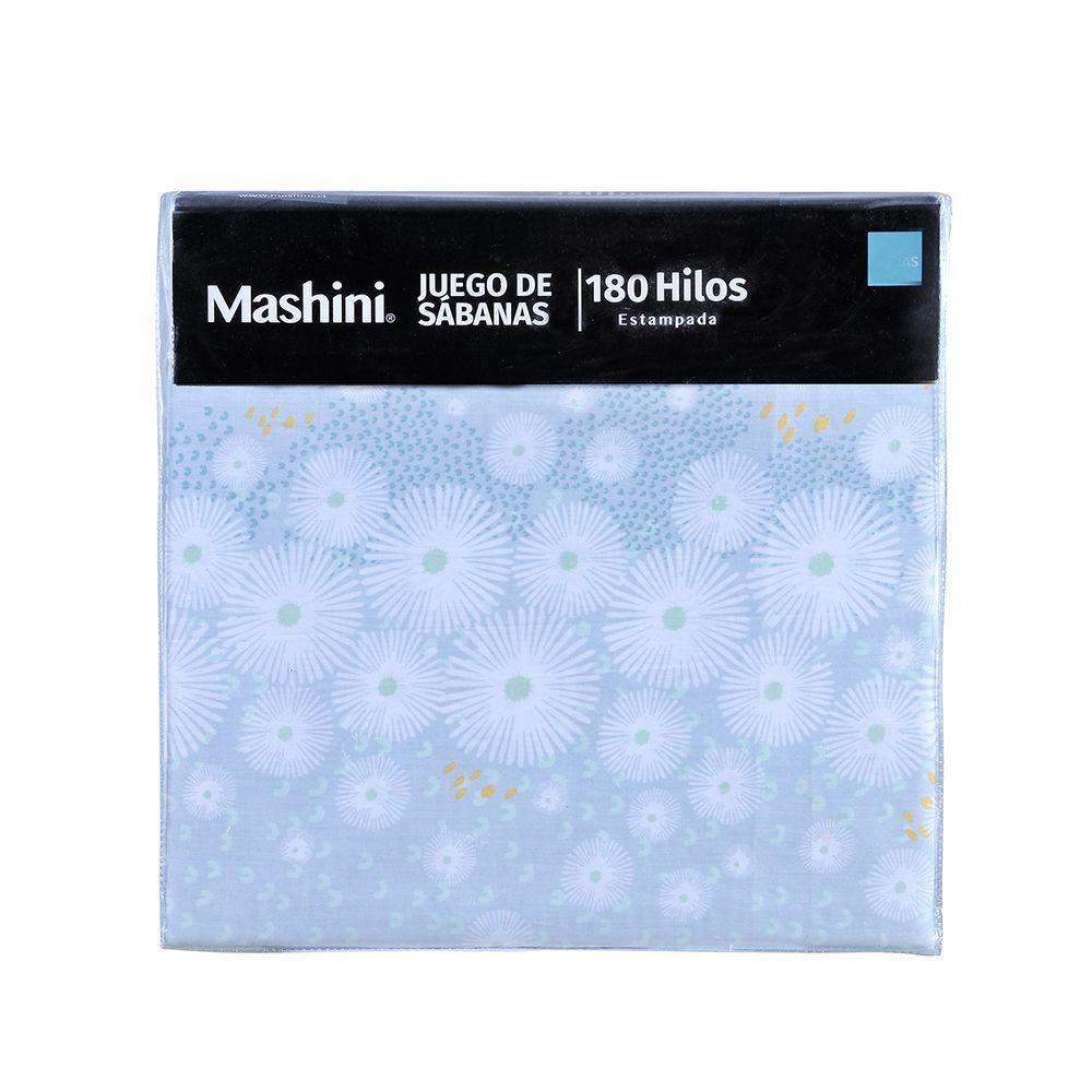 Sabana estampada  180H King Lily-2