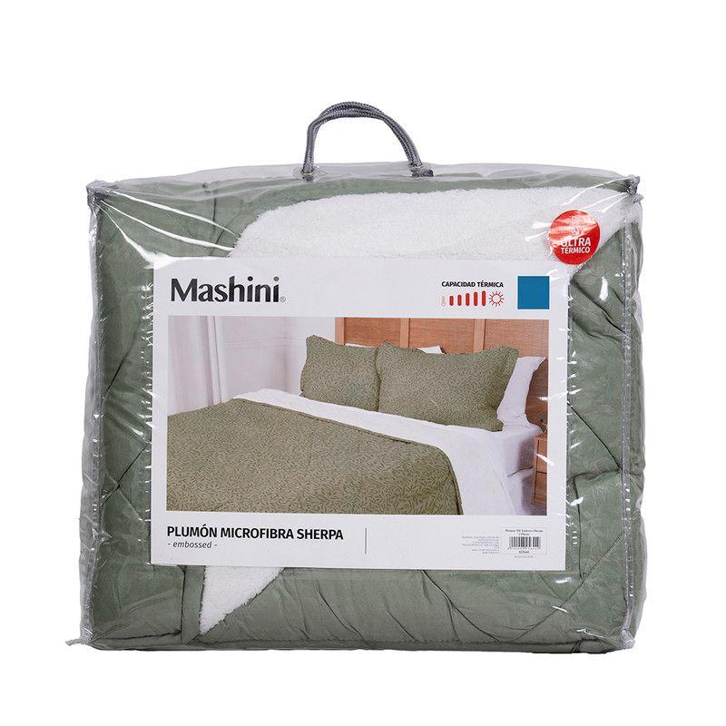 Plumon MF Emboss+Sherpa 1.5 P Verde N-4