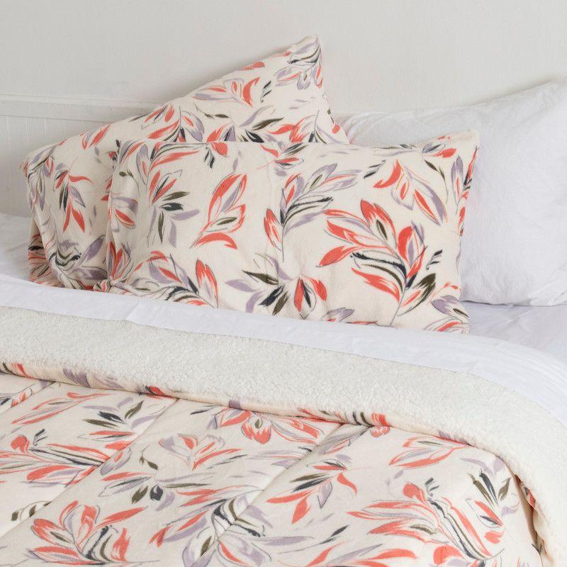 Plumon Coral print Sherpa 2 P Luanda-1