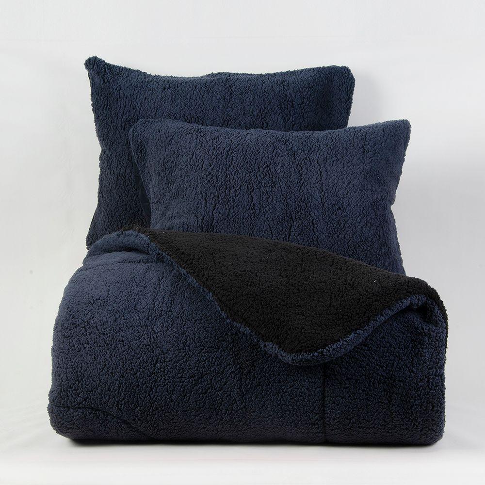 Plumon Sherpa/Sherpa 2 P Negro-Gris-1
