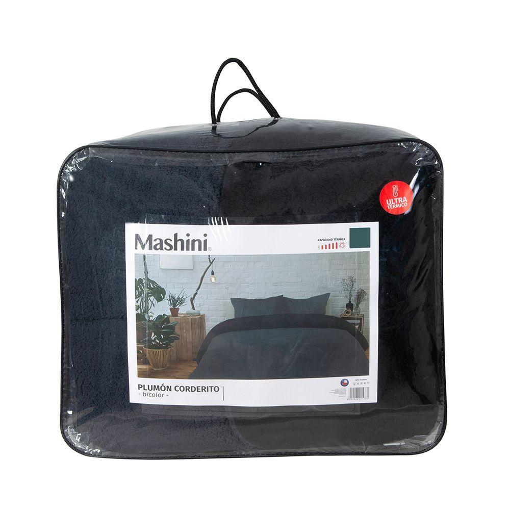 Plumon Sherpa/Sherpa 2 P Negro-Gris-3