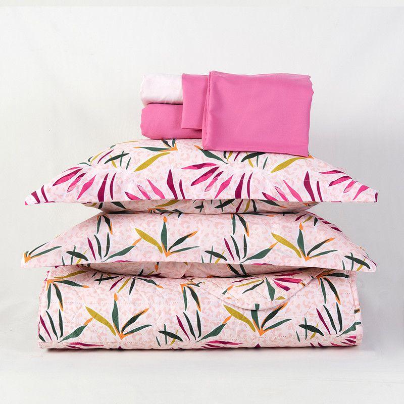 Set Quilt + Sabana Estampada 1.5 P Acai-2