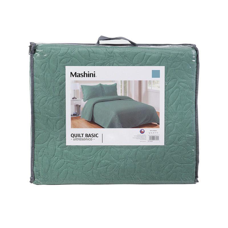 Quilt Cordoba lisa Mashini 2 P Verde-3