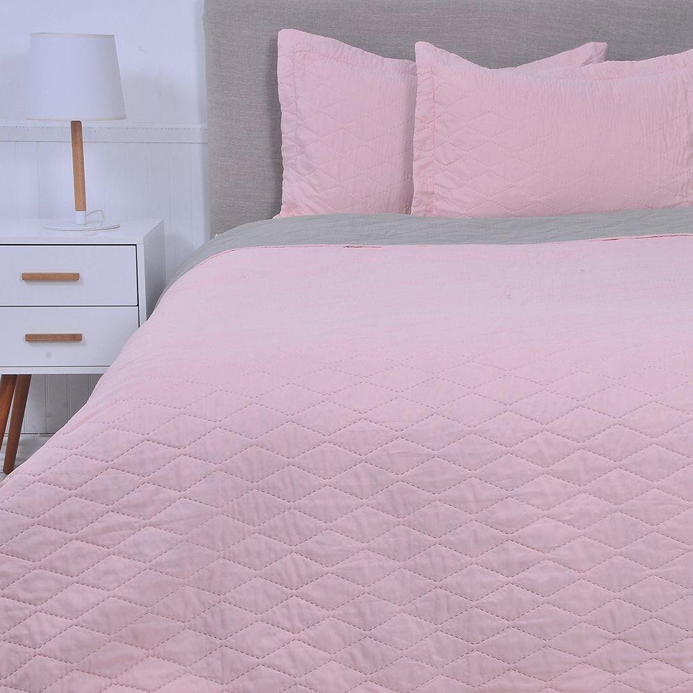Quilt MF King Epecuen Verde-Rosado-0