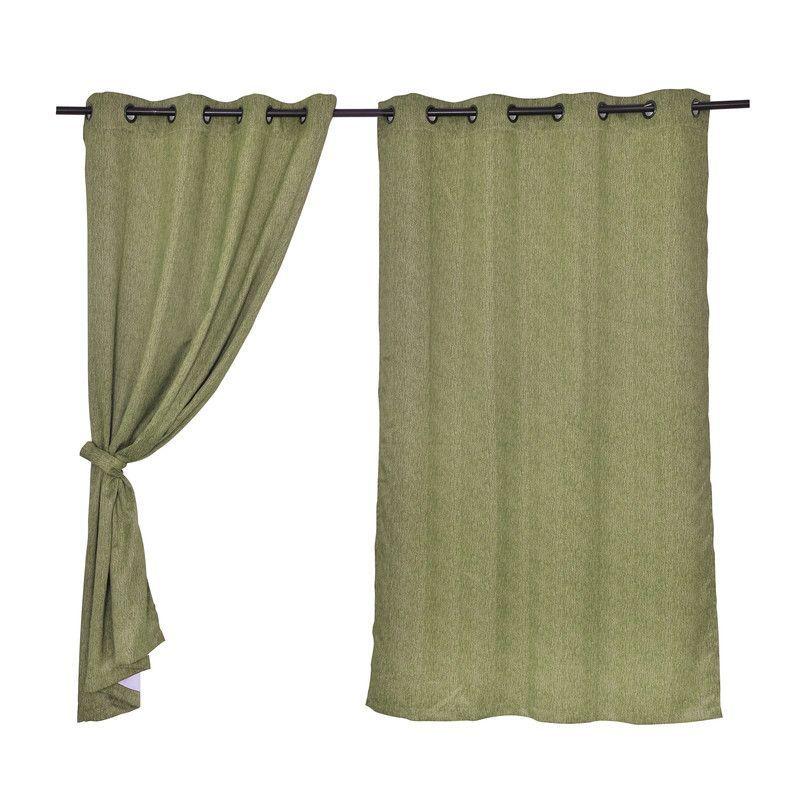 Set Cortinas SunOut Arg. 140x220 Green-0