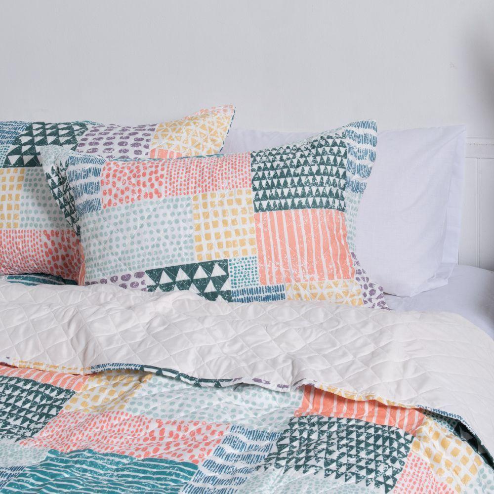 Quilt Cosido Patchwork Mashini 2 P Aries-3