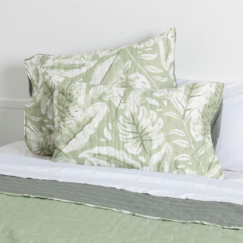 Quilt Toledo MF Estampada 2 P Leaves-2