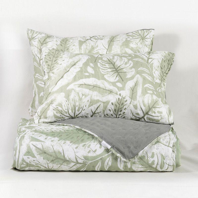 Quilt Toledo MF Estampada 2 P Leaves-3