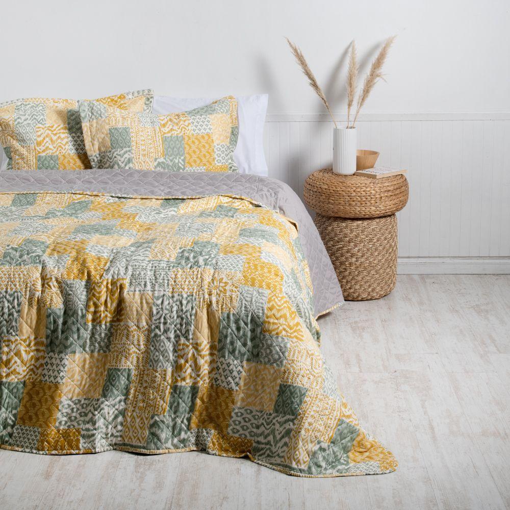 Quilt Cosido Patchwork Mashini 2 P Leo-0