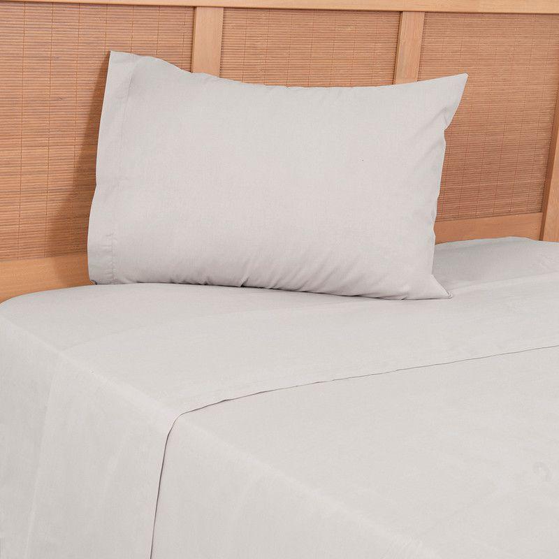 Sábana 180H Lisa 1.5 P Gris-2